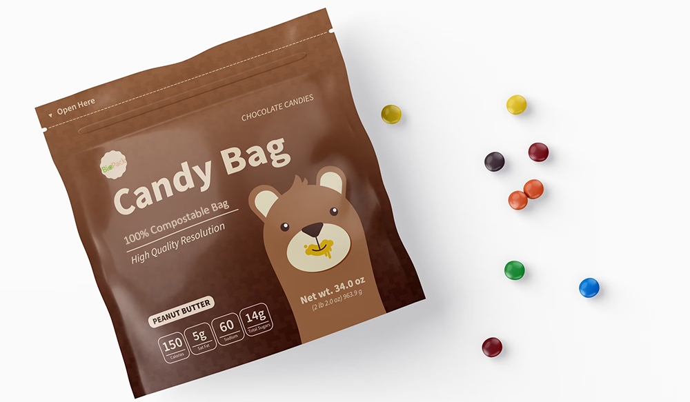 Bolsas De Dulces Compostables Creativas: Un Enfoque Ecológico Para Los Desafíos Del Embalaje