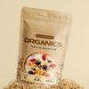 Bolsos que se pueden volver a sellar reciclables orgánicos modificados para requisitos particulares del cereal de Brown de la comida Ziplock de los bocados