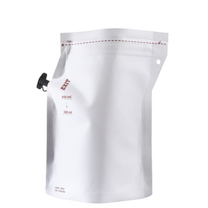 Bolsas De Filtro De Café Frías De Papel Vacías Con Chorro De Agua Doypack Blanco Común Con Ziplock