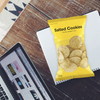Sellado Térmico A Prueba De Humedad Con Impresión Personalizada Sin Plástico, Minibolsas Azules Para Chips De 4 Onzas