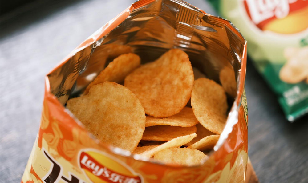 Bolsas de papas fritas personalizadas