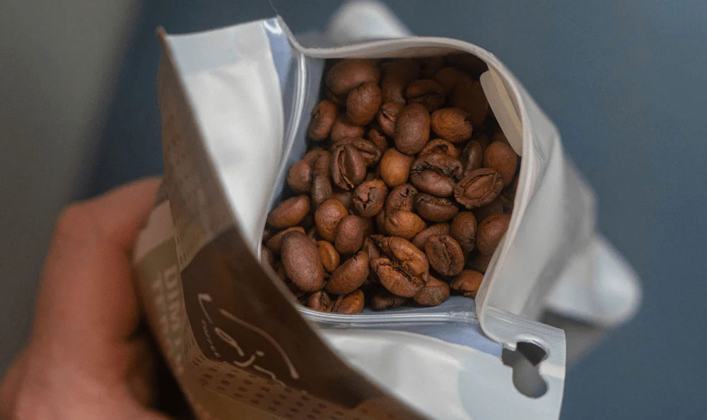 bolsas de caf&eacute; con v&aacute;lvula