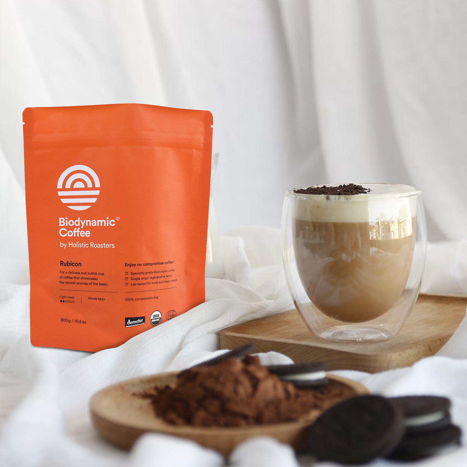 Bolsas de café de embalaje sostenible impresas personalizadas Solución de embalaje sostenible al por mayor