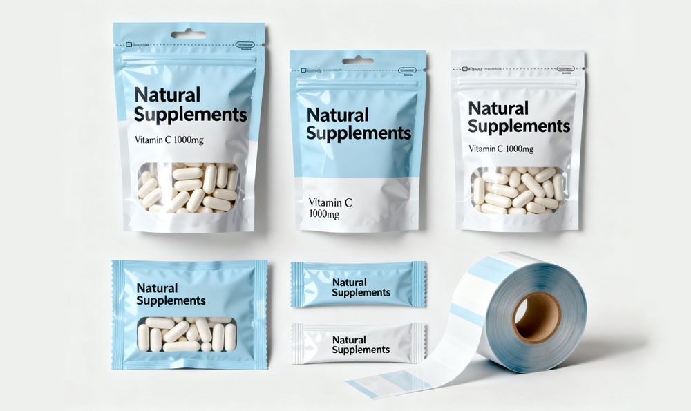 envasado de suplementos personalizado
