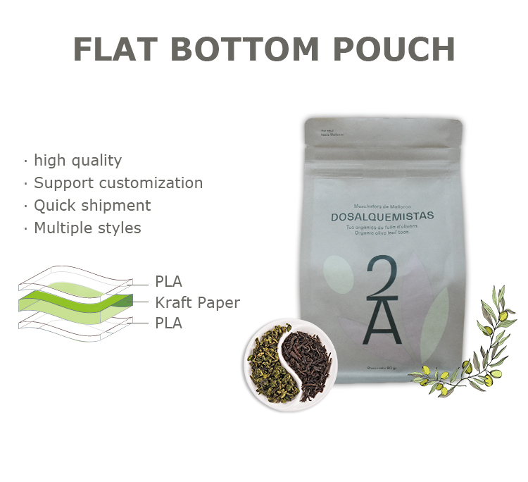 bolsa de t&eacute; compostable