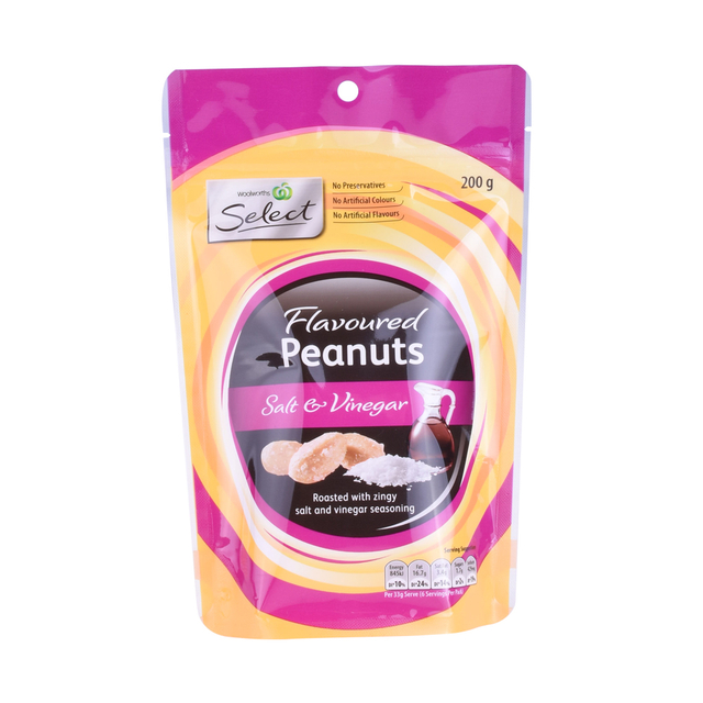 Bolsas de plástico personalizadas para embalaje de productos secos de frutos secos