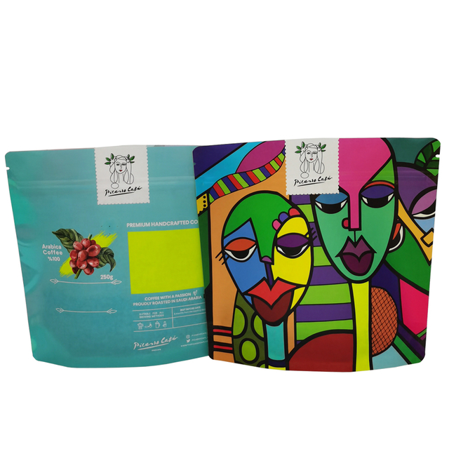 Bolsas de barrera de papel Kraft de diseño creativo Amazonas