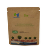 Impresión personalizada Embalaje compostable sostenible respetuoso con el medio ambiente para alimentos orgánicos