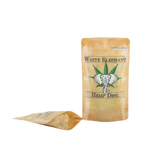 Bolsa de empaquetado reciclable de la semilla del cáñamo de la Cbd de la mala hierba de encargo con la cremallera resistente del niño