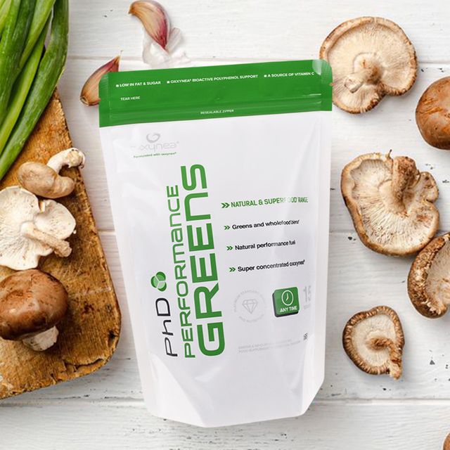 El Plástico Respetuoso Del Medio Ambiente De La Comida Se Levanta La Bolsa De La Sacudida De La Proteína Del Canalón Para Los Adultos