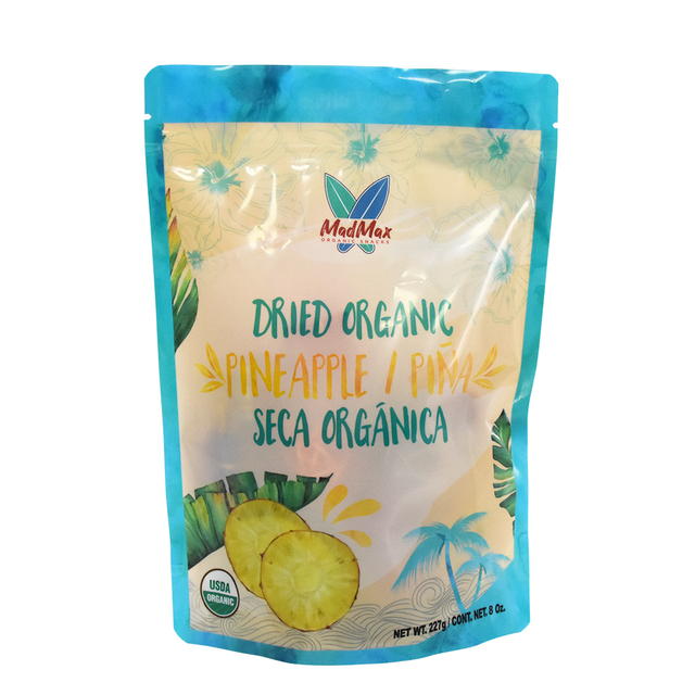 Bolsa de embalaje 100% orgánica de piña seca Piña Seca hecha de material reciclable