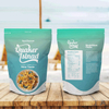 Bolsa Doypack Compostable, De Grado Alimenticio Y Resistente A La Humedad Con Cierre Para Avena Instantánea