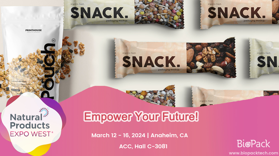 Organic Biopack Presenta Soluciones Innovadoras De Envasado De Alimentos Orgánicos En Natural Products Expo West 2024