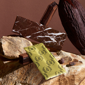 Bolsa de lámina de barra de caramelo de chocolate de embalaje ecológico