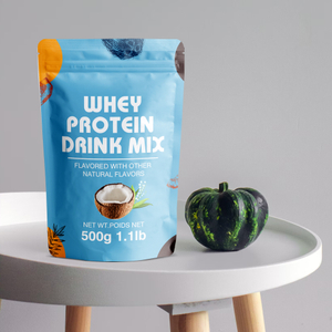 Bolsos Doypack Personalizados Con Diseño De Logotipo Compostable Ecológico Resellable De 12 Onzas Para Avena Y Cereales