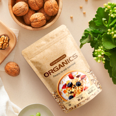 Bolsas de granola recicladas posconsumo (PCR)