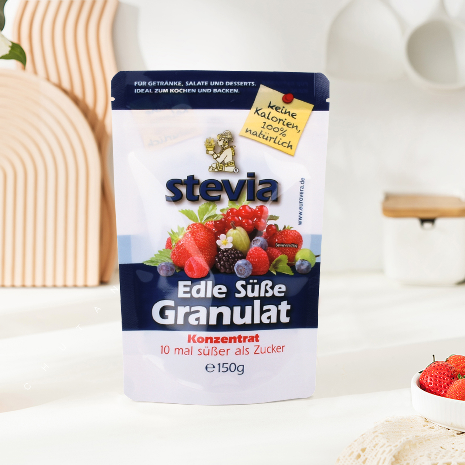 Granola Cereal Stand Up Pouches Compostable con impresión personalizada