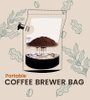 Bolsas De Filtro De Café Frías De Papel Vacías Con Chorro De Agua Doypack Blanco Común Con Ziplock