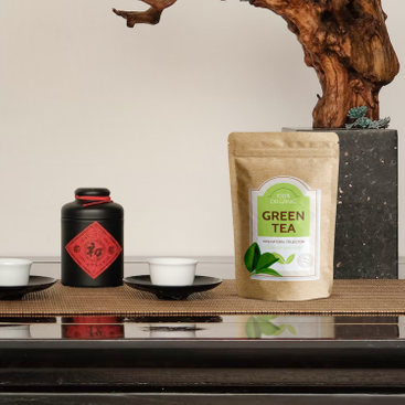 Huecograbado que imprime las bolsitas de té orgánicas de empaquetado compostables coloridas de 100 bolsitas de té con la cremallera