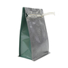 Bolsa de café ecológica reciclable de impresión digital con cremallera de bolsillo