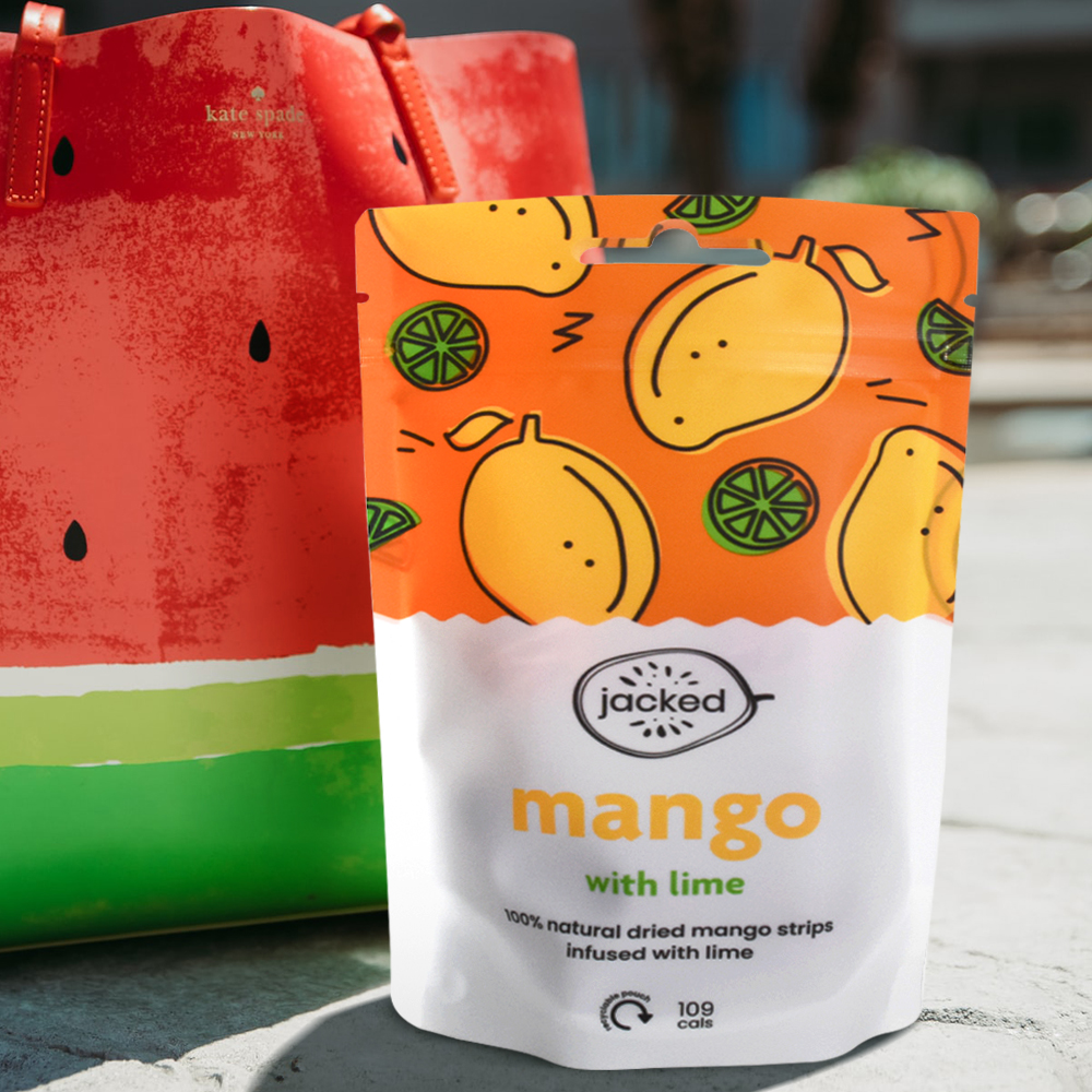 Eco Reciclable Stand Up Dry Mango Bolsas con cremallera resellable