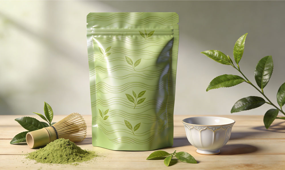 packaging para matcha
