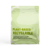 Bolsa de fondo plano reciclable a base de plantas