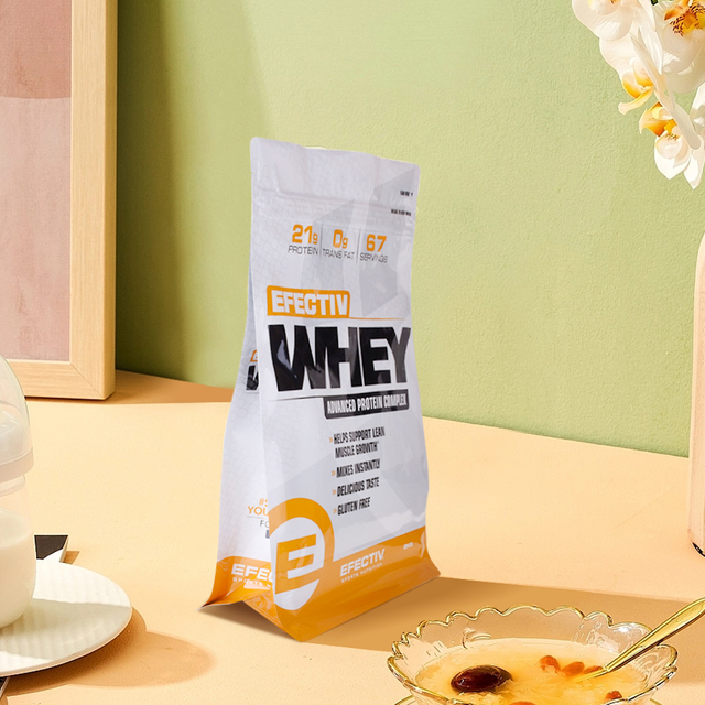 Bolsa De Condimento De Fondo Cuadrado Con Cremallera Impermeable Hermética Personalizada