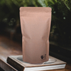 Fabricantes de bolsas de embalaje de café de pie de papel Kraft impreso personalizado en China