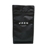 Bolsa de embalaje de granos de café tostados orgánicos respetuosos con el medio ambiente con refuerzo de fondo plano
