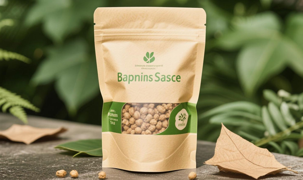 embalaje sostenible en bolsas