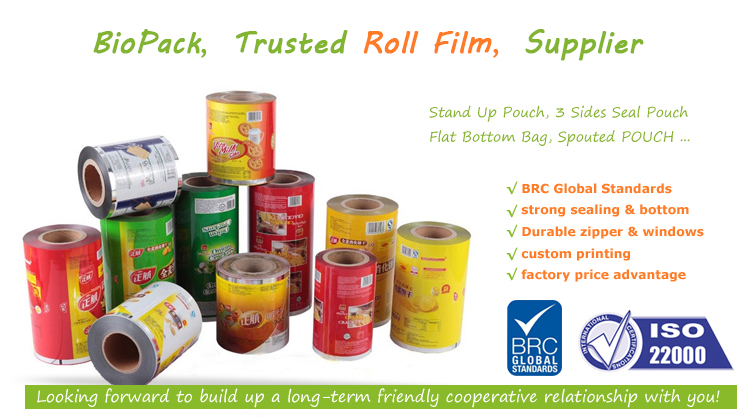 embalaje de barra de snack