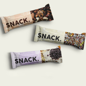 Envoltura De Barra De Granola Para Bocadillos Reciclados De Embalaje De Película En Rollo De Diseño Personalizado