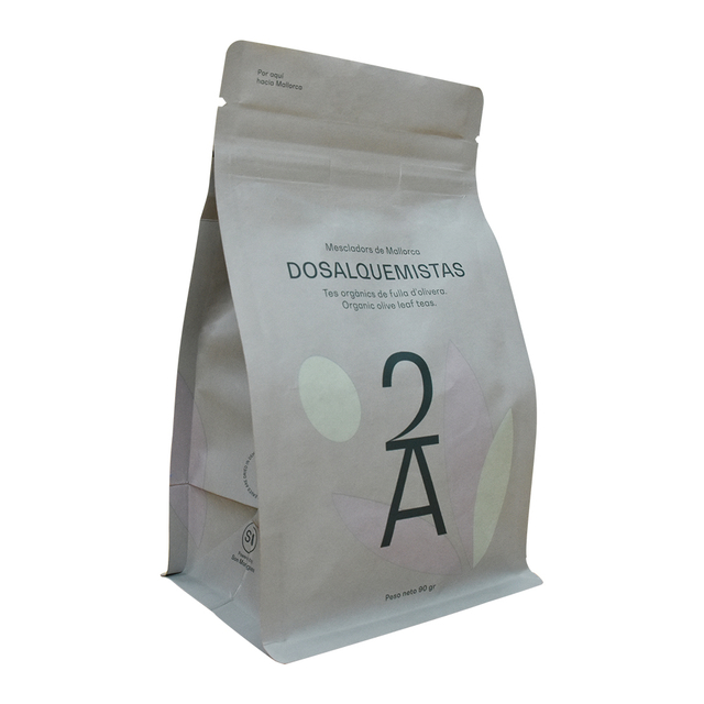 Bolsa de té orgánico compostable