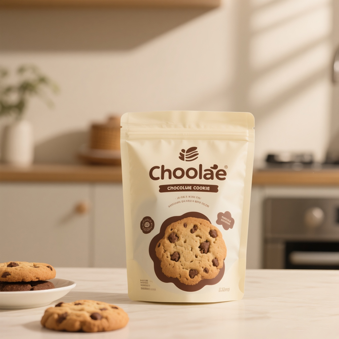 Bolsas Compostables Para Galletas Con Chispas De Chocolate