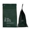 Bolsas de café compostables ecológicas personalizadas con válvula