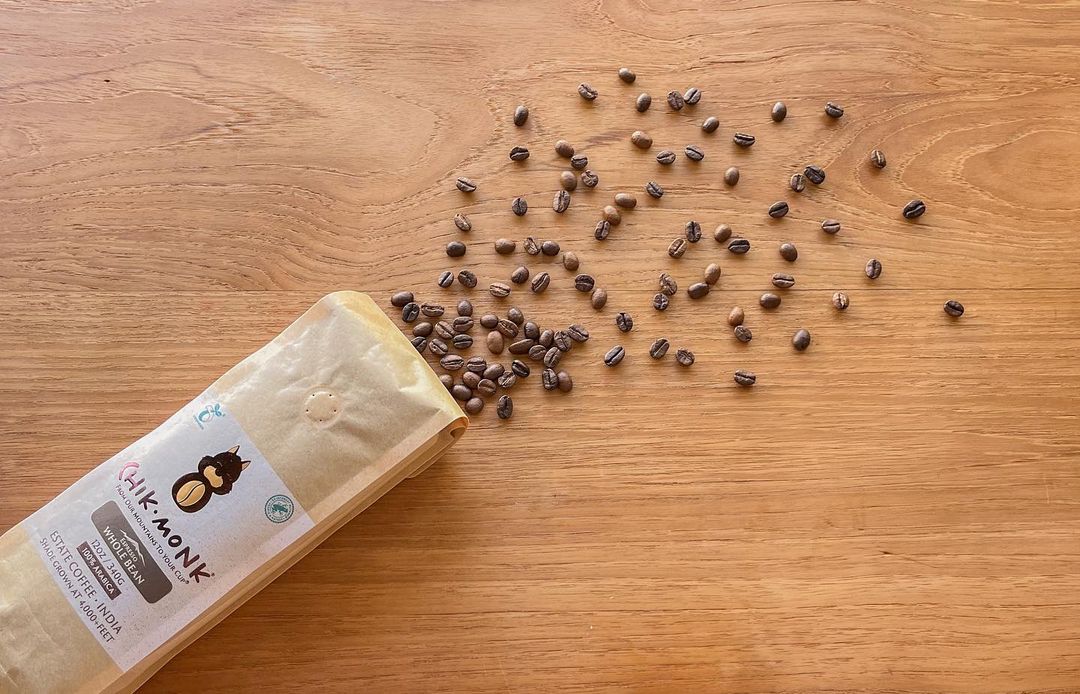 bolsa de caf&eacute; compostable