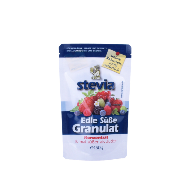 Granola Cereal Stand Up Pouches Compostable con impresión personalizada