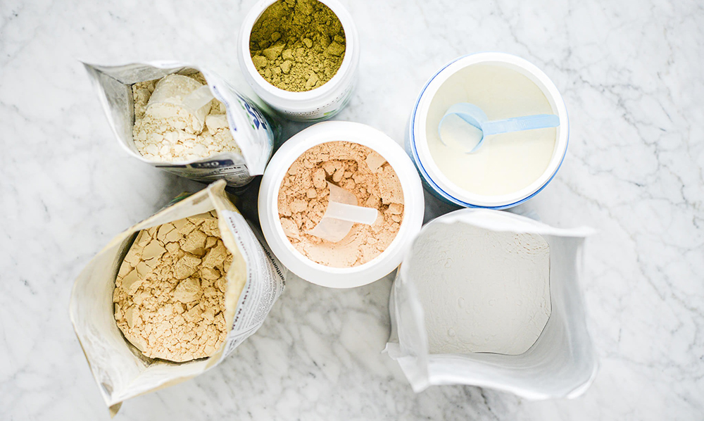 bolsa de prote&iacute;na en polvo