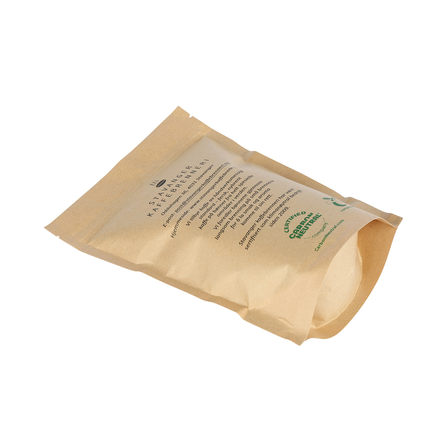 El café orgánico seguro para alimentos de alta barrera empaqueta el empaquetado sostenible hecho del material compostable
