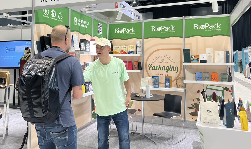 OrganicBioPack en World of Coffee Copenhague