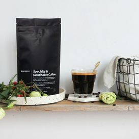 Bolsas de café reciclables a base de plantas