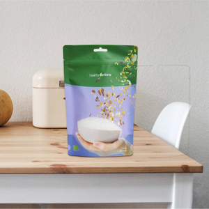 Bolsas De Cereal Compostables, Laminadas, Suaves Al Tacto Y Con Impresión Digital